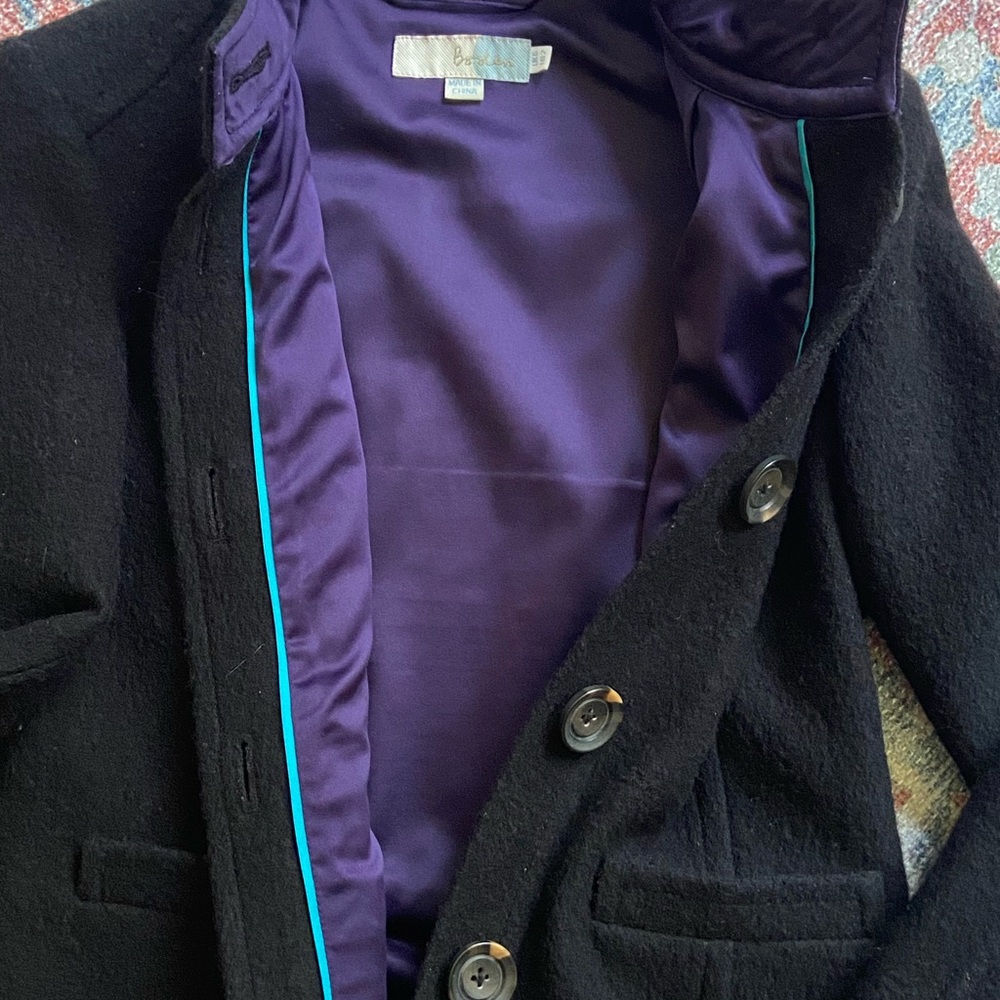 Boden Wool Jacket Size 2 - Picture 7 of 12